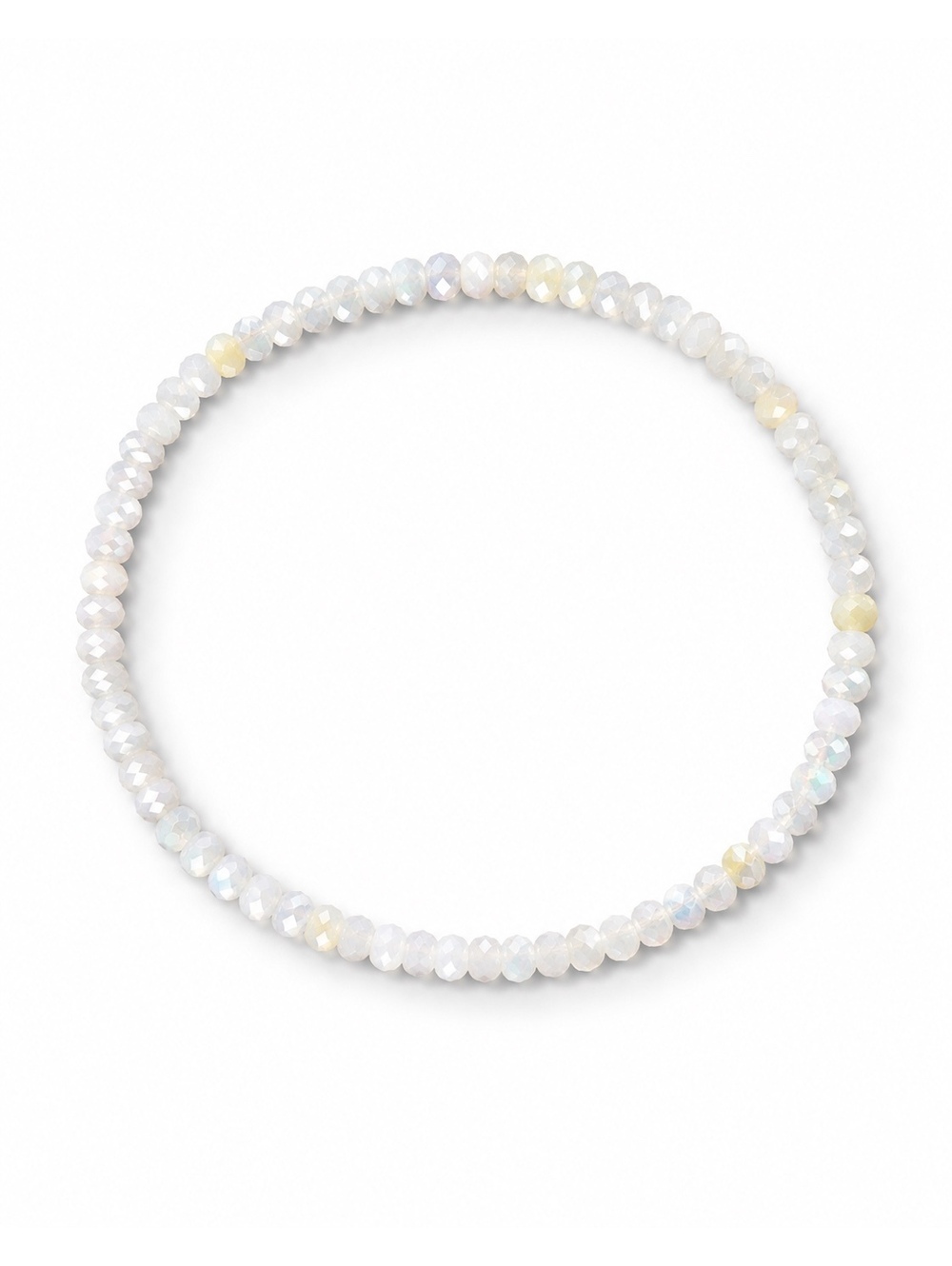 Faceted Morganite Stretch Bracelet